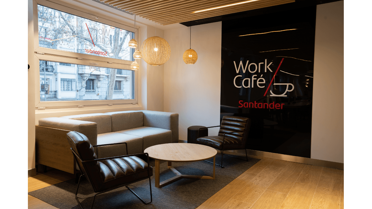 santander work café - banco santander. - coworking