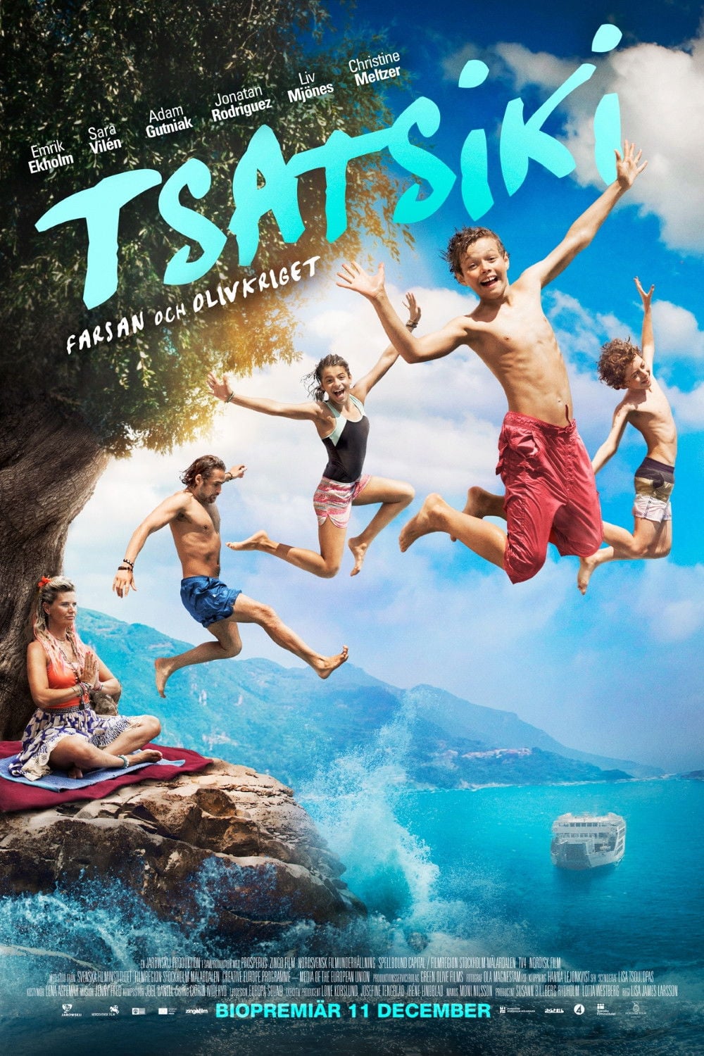 Tsatsiki, farsan och olivkriget - Lisa James Larsson · 2015