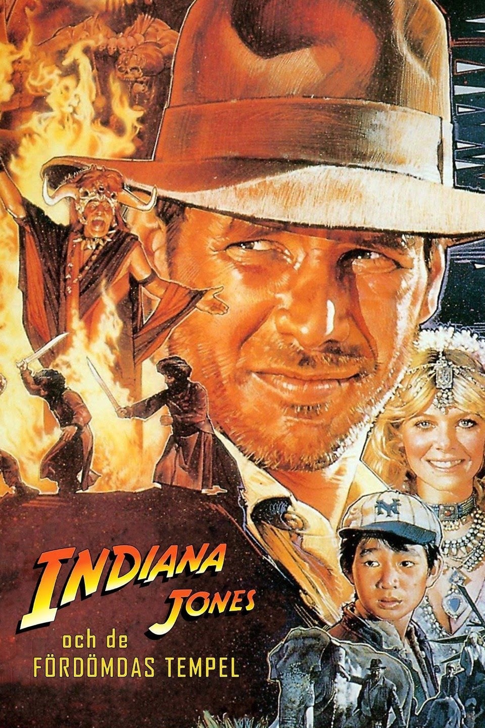 Indiana Jones och de fördömdas tempel - Steven Spielberg · 1984