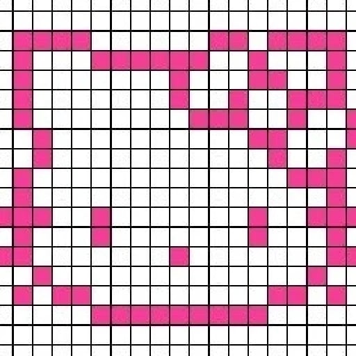 hello kitty face - un color
