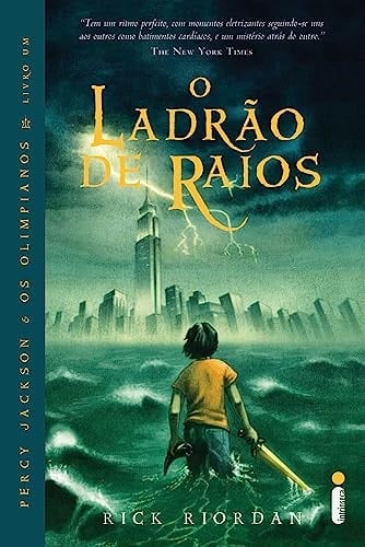 O Ladrão de raios - Rick Riordan · 2011