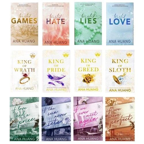 Ana Huang 12 Books Complete Collection Set: Kings of Sin Series, Twisted Series, and If Love Series - Ana Huang · 2024