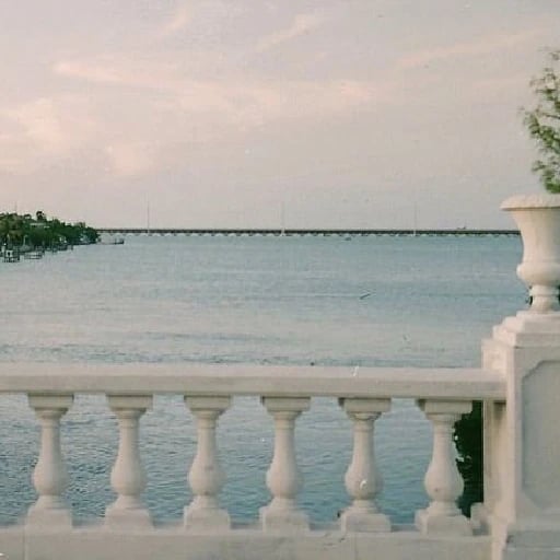 balcony overlooking the sea