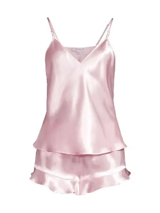 Conjunto de Pijama - Conjunto de pijama de seda