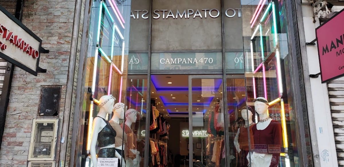 Stampato - Musculosas agarradas del cuello espalda descubierta/ vestidos de dia