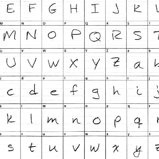 design their handwriting - (and make it into a font)