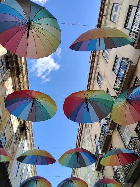 Calle Rosa de Lisboa