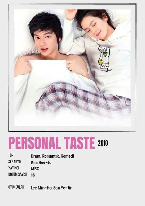 Personal taste