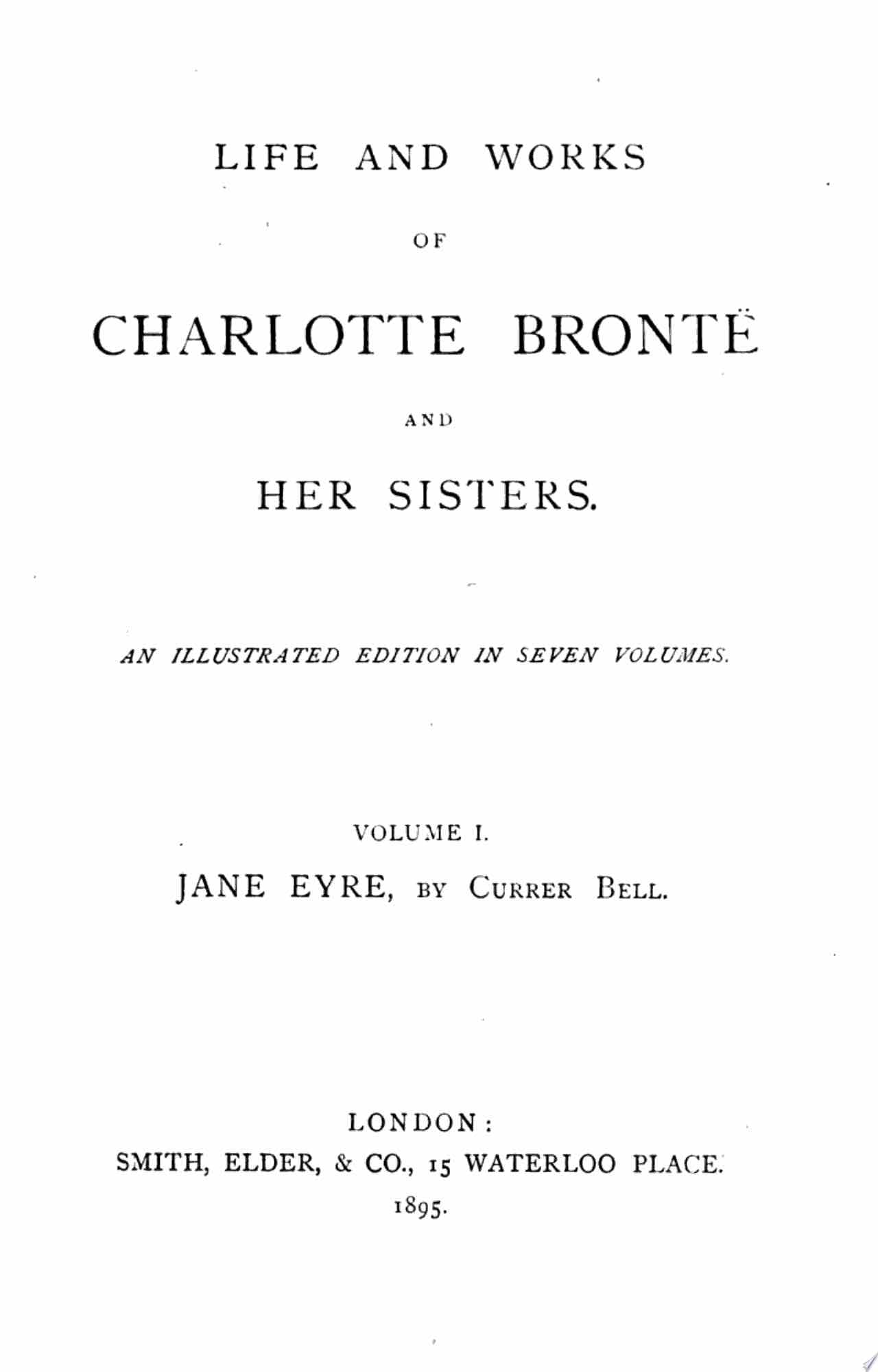 Jane Eyre - Charlotte Brontë