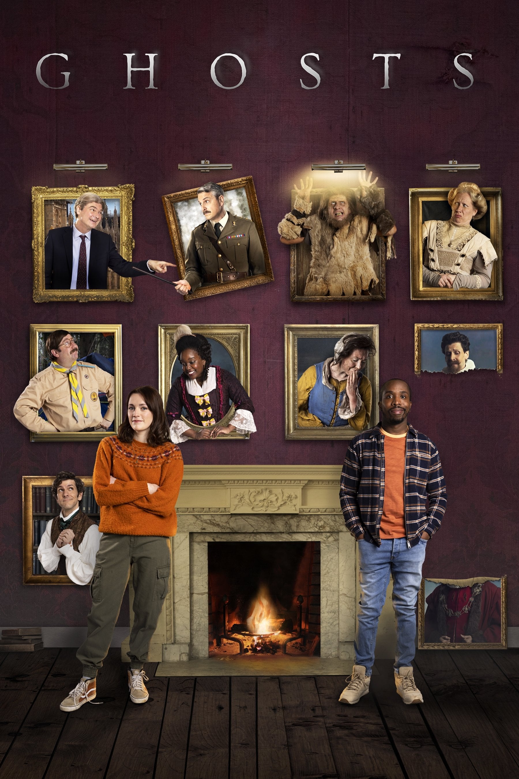 Ghosts - Mathew Baynton, Simon Farnaby, Laurence Rickard, Jim Howick, Martha Howe-Douglas, Ben Willbond · 2019