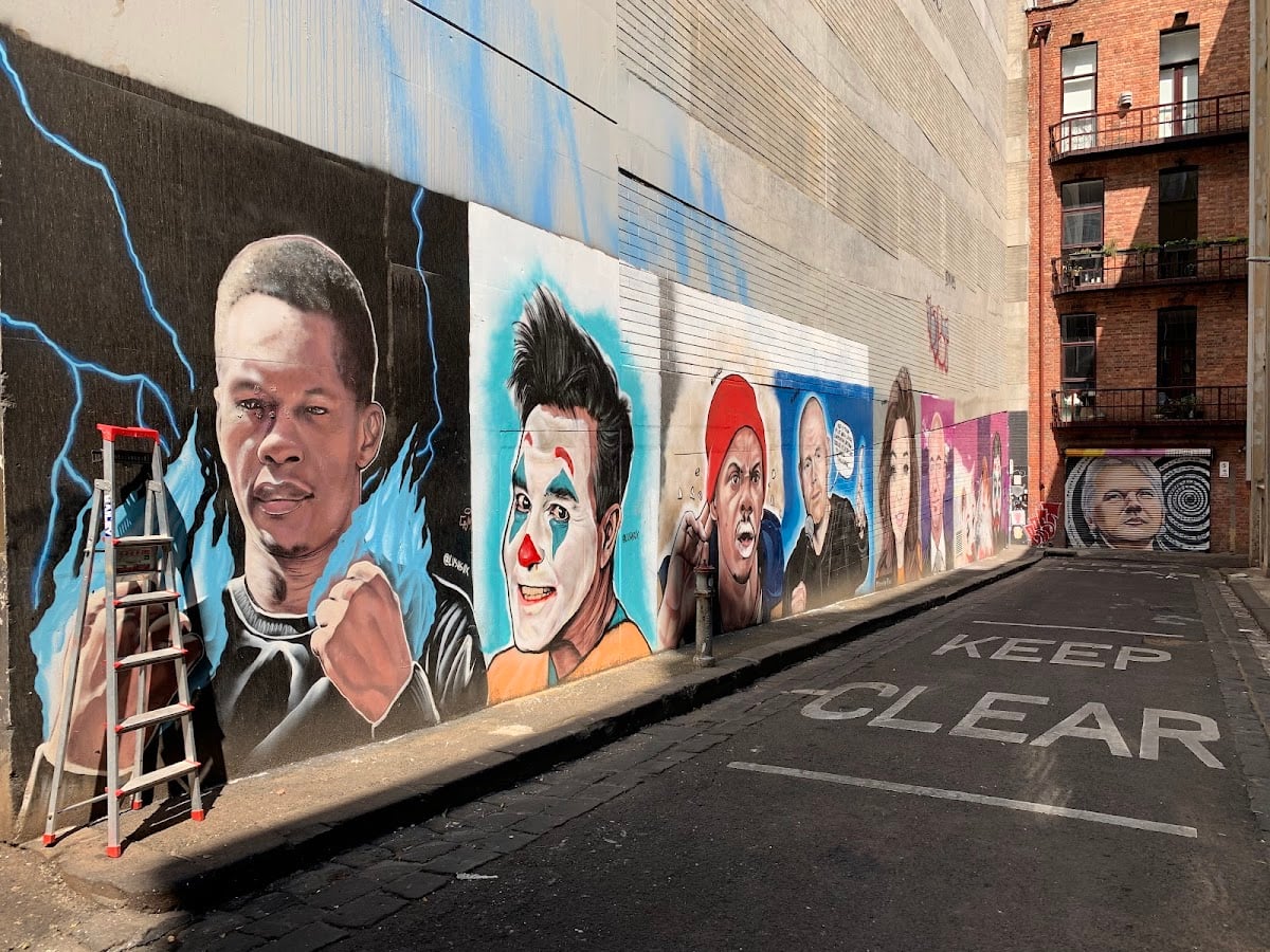 Higson Lane Street Art - CBD