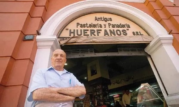 Antigua Pastelería y Panadería Huérfanos - Desde 1902
