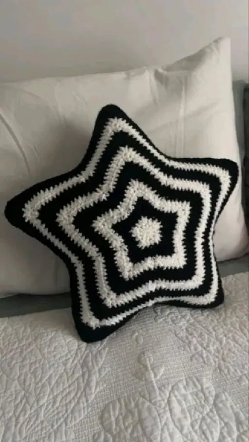 Cojín en forma de estrella