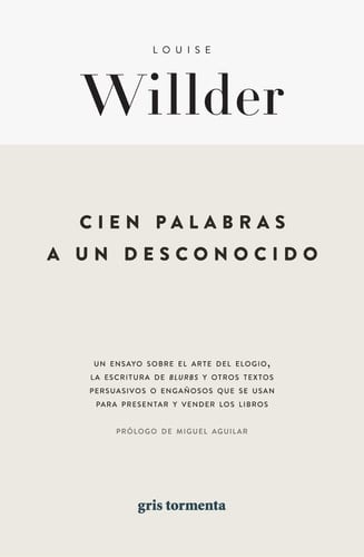 Cien palabras a un desconocido - Louise Willder • 2025