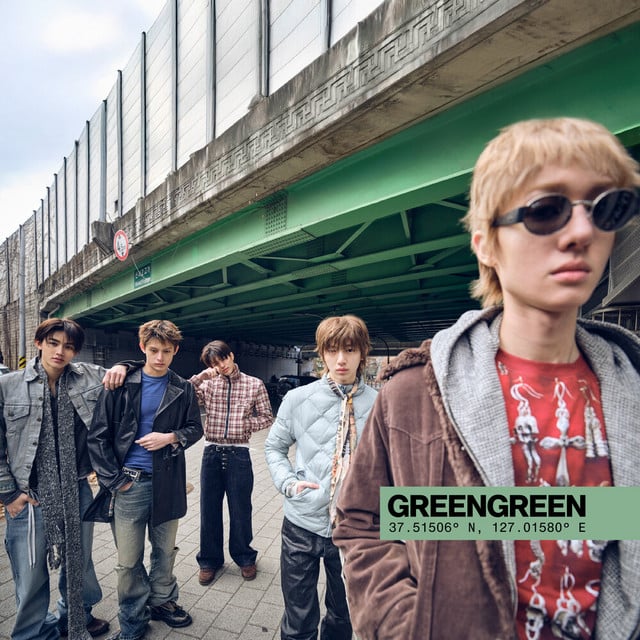 GREENGREEN - Album · CORTIS