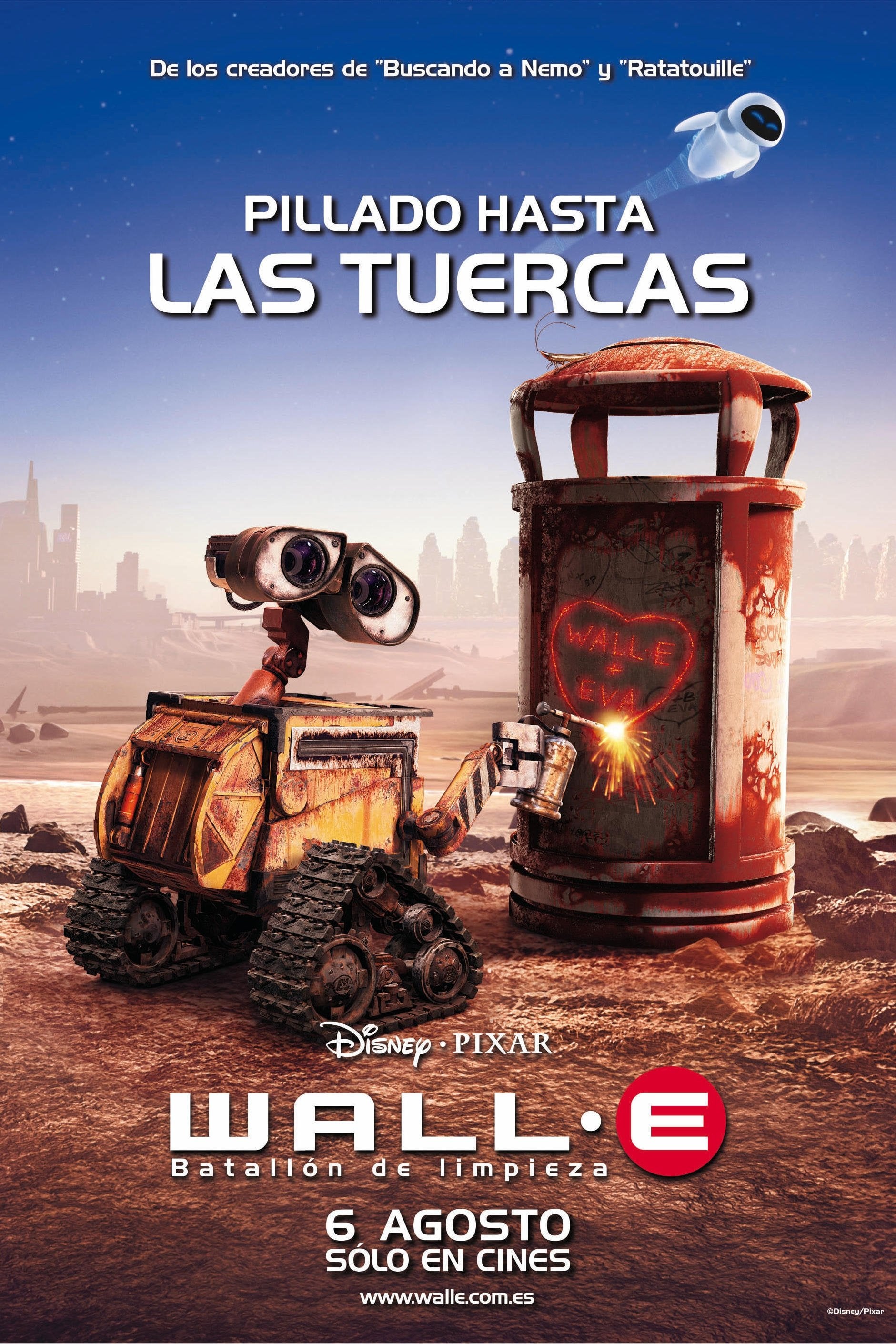WALL·E: Batallón de limpieza - Andrew Stanton · 2008
