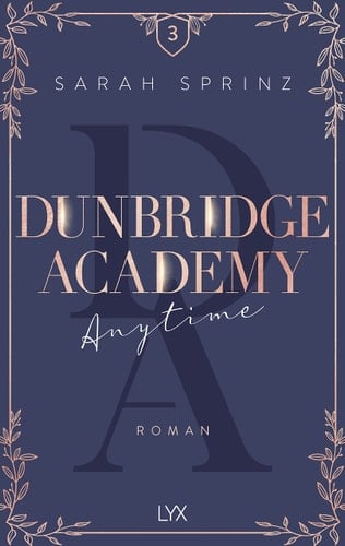 Dunbridge Academy - Anytime - Sarah Sprinz • 2022
