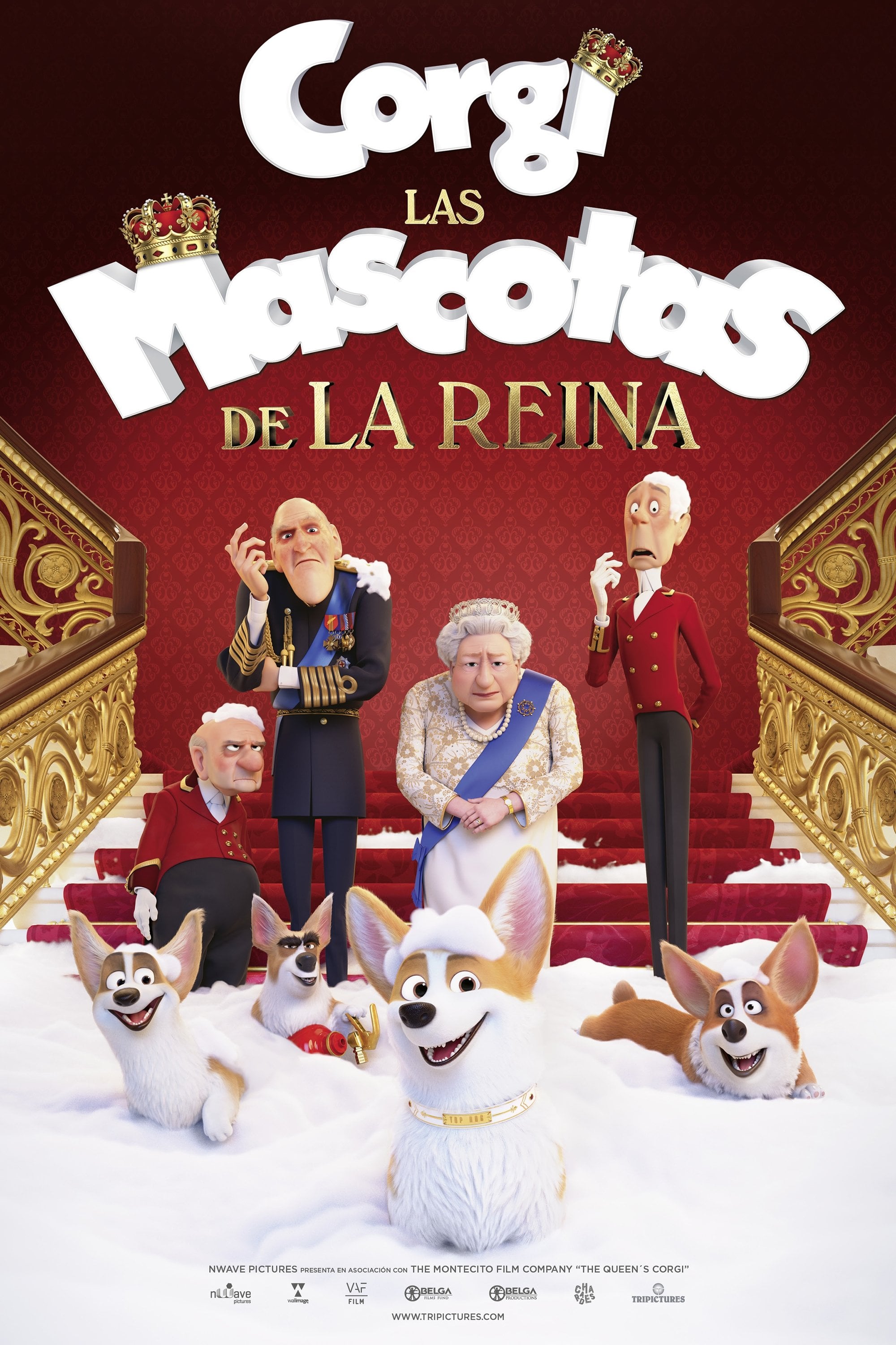 Corgi, las mascotas de la reina - Ben Stassen · 2019