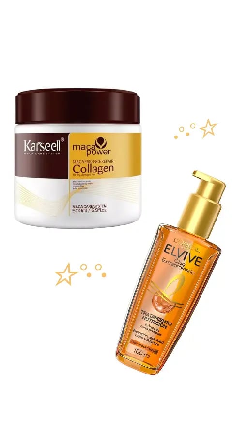 Usar Pre-Shampoo - El pre-shampoo consiste de la mezcla de una mascarilla con un aceite capilar, la cual se pondrá 15-20 minutos antes de lavarse el pelo. Esto cuidará el cabello de la resequedad que produce el shampoo, te dejará el pelo más brilloso y se notará más cuidado (siempre y cuando se haga constantemente)