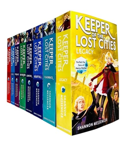 Keeper of the Lost Cities Series Volume 1 - 8 Collection Books Box Set by Shannon Messenger (Keeper of the Lost Cities, Exile, Everblaze, Neverseen, Lodestar, Nightfall, Flashback & Legacy) - Shannon Messenger · 2021