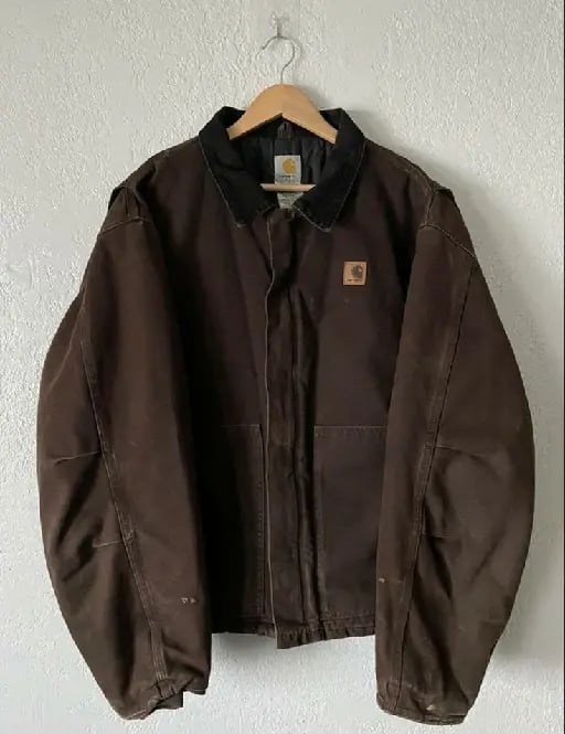 brown jacket