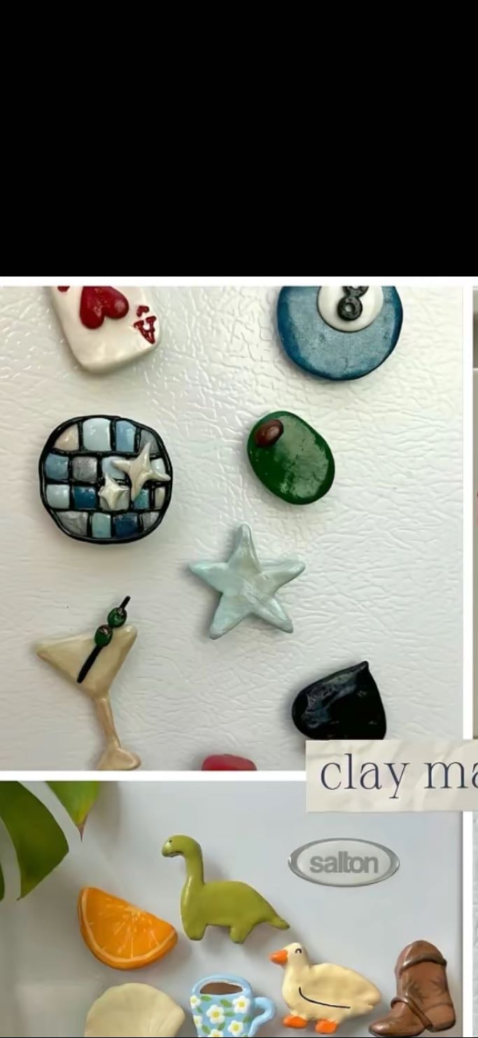 clay magnets