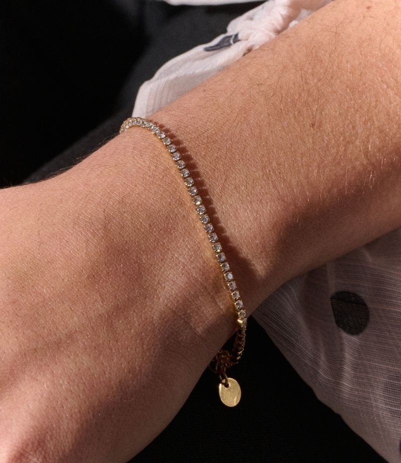 Bracelet En Strass Iveline - Bijoux Cailloux - Bijoux Cailloux