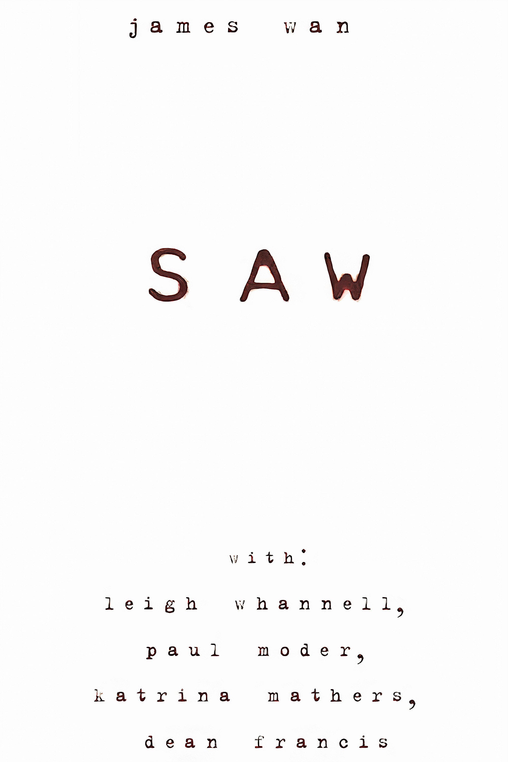 Saw - James Wan · 2003