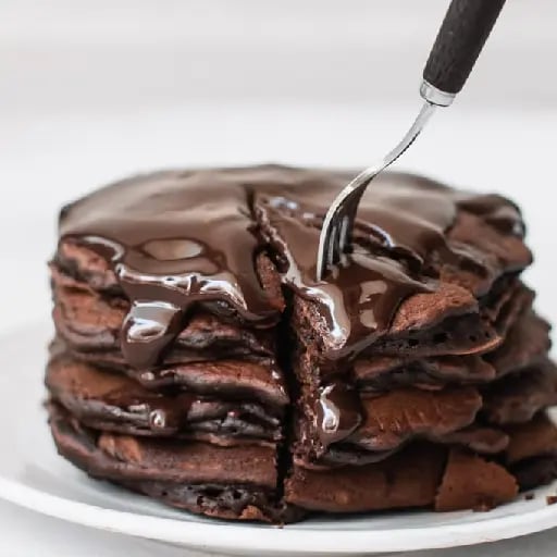 Chocolate pancakes