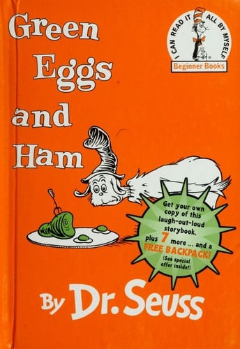 Green Eggs and Ham - Dr. Seuss · 1960