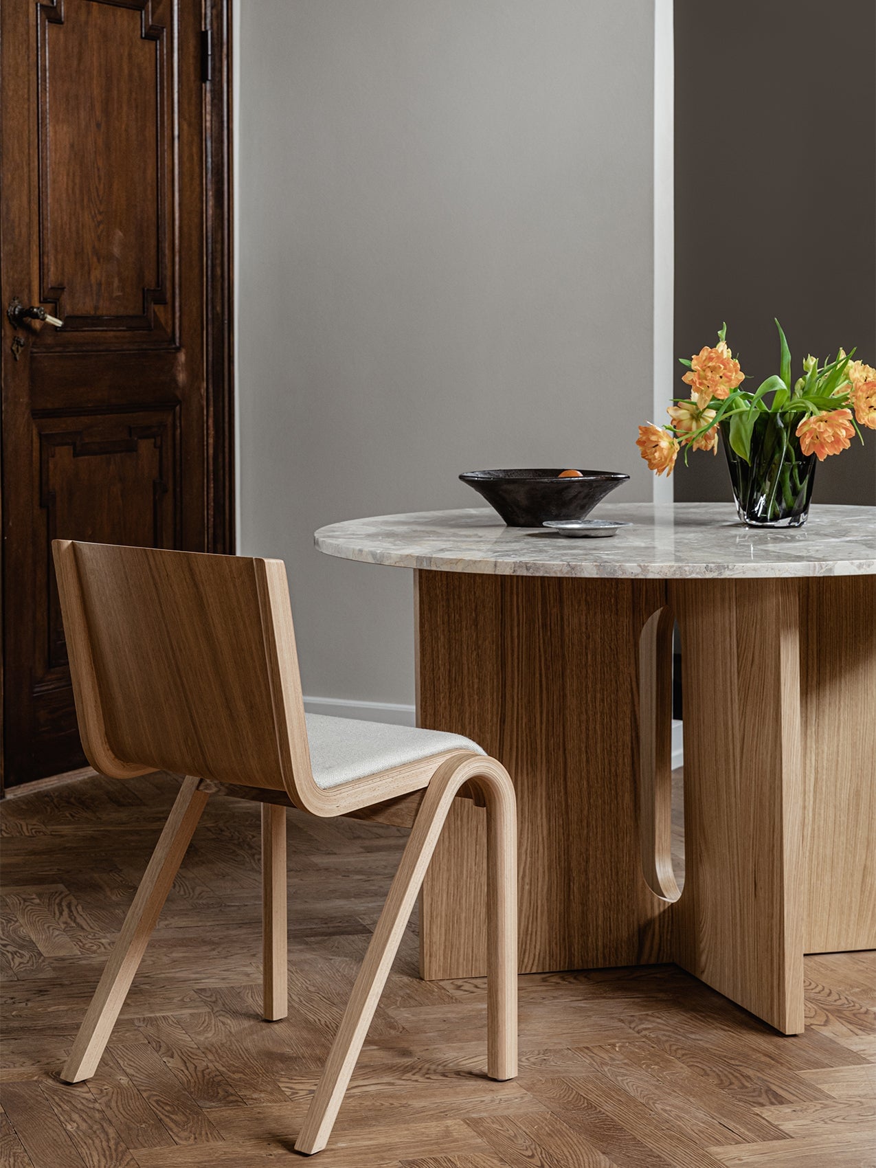 Ready Dining Chair, Seat Upholstered - Audo Copenhagen