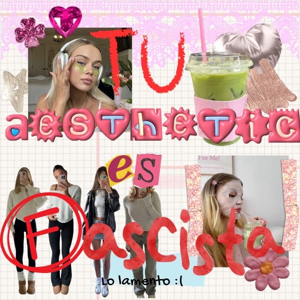 Tú Aesthetic es fascista, y lo lamento - Todo se volvió más sobrio... y ya venía vaticinando que pasaría.
