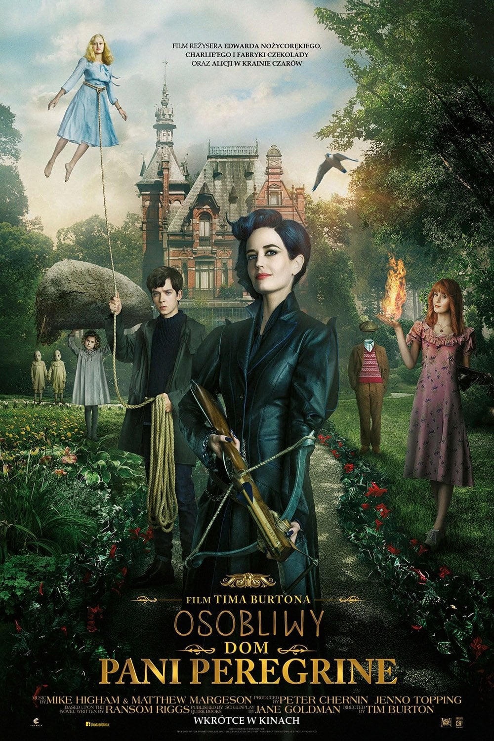 El hogar de Miss Peregrine para niños peculiares - Tim Burton · 2016