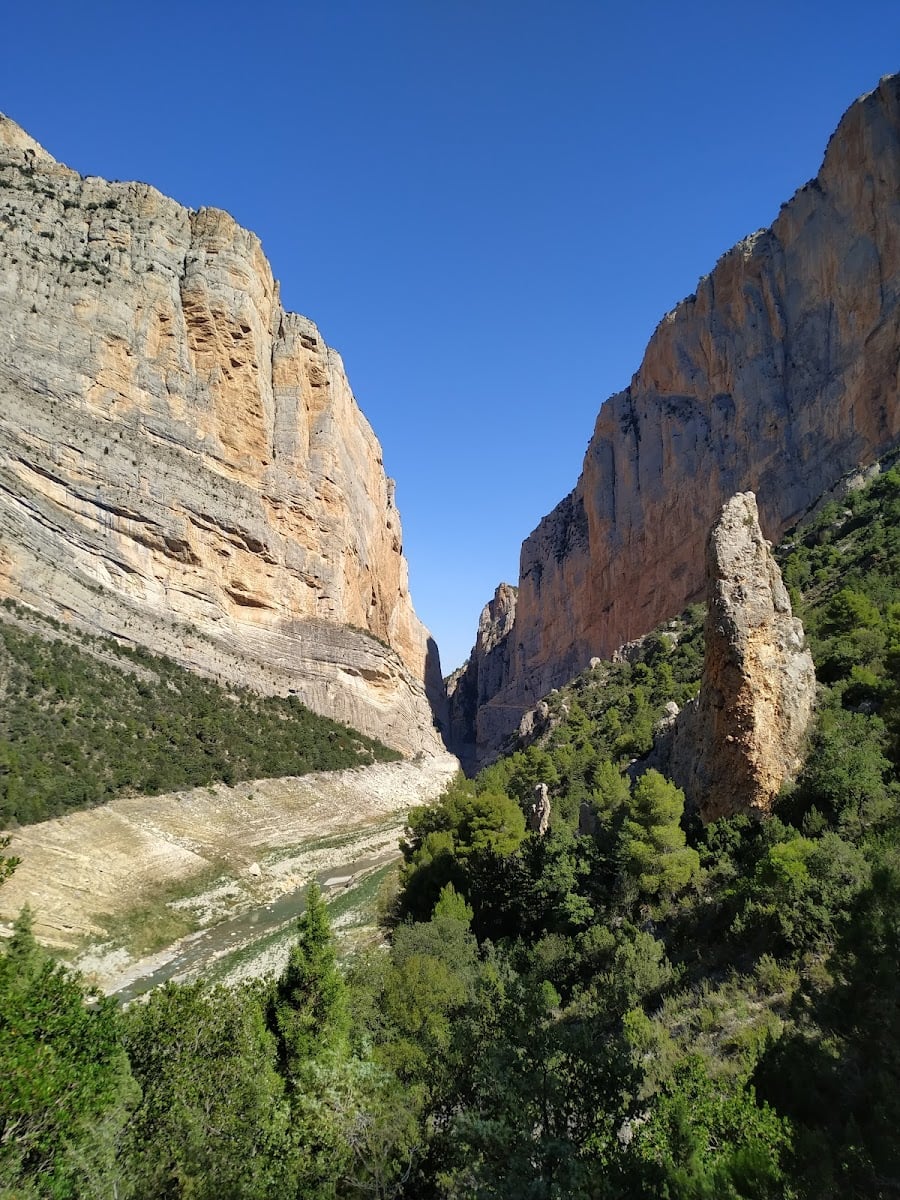 Escaleras Camino Natural de Montfalcó al congost de Mont-rebei - JuanPe