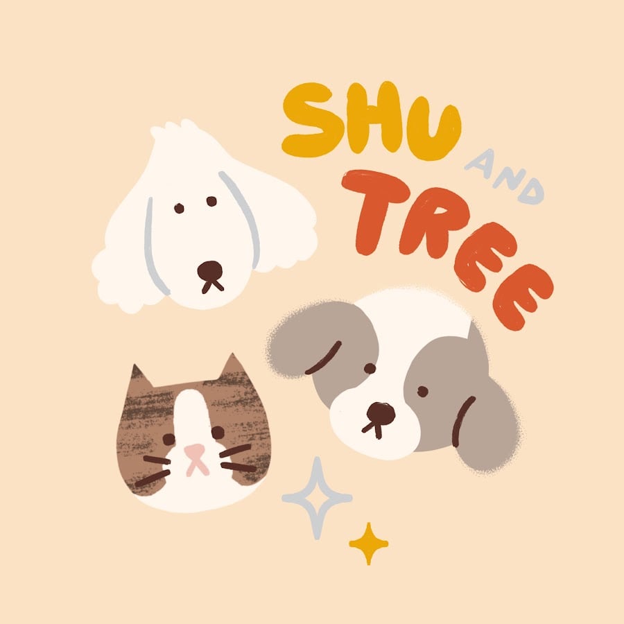 ์์คํธ๋ฆฌ SHU AND TREE (korean) - relaxing dog vids, asmr