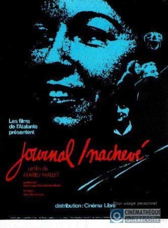 Diario inacabado - Marilú Mallet · 1982