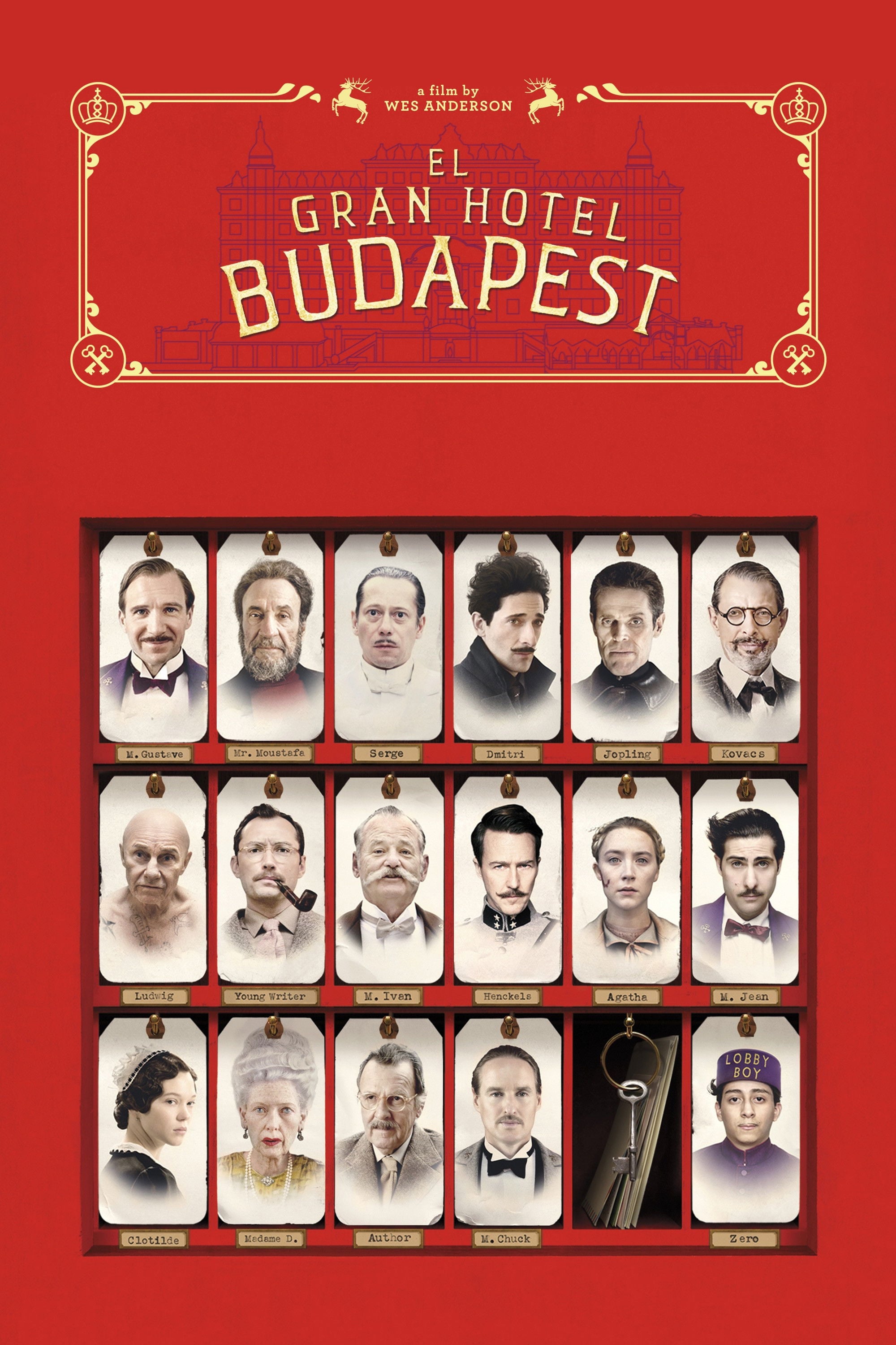 El gran hotel Budapest - Wes Anderson · 2014