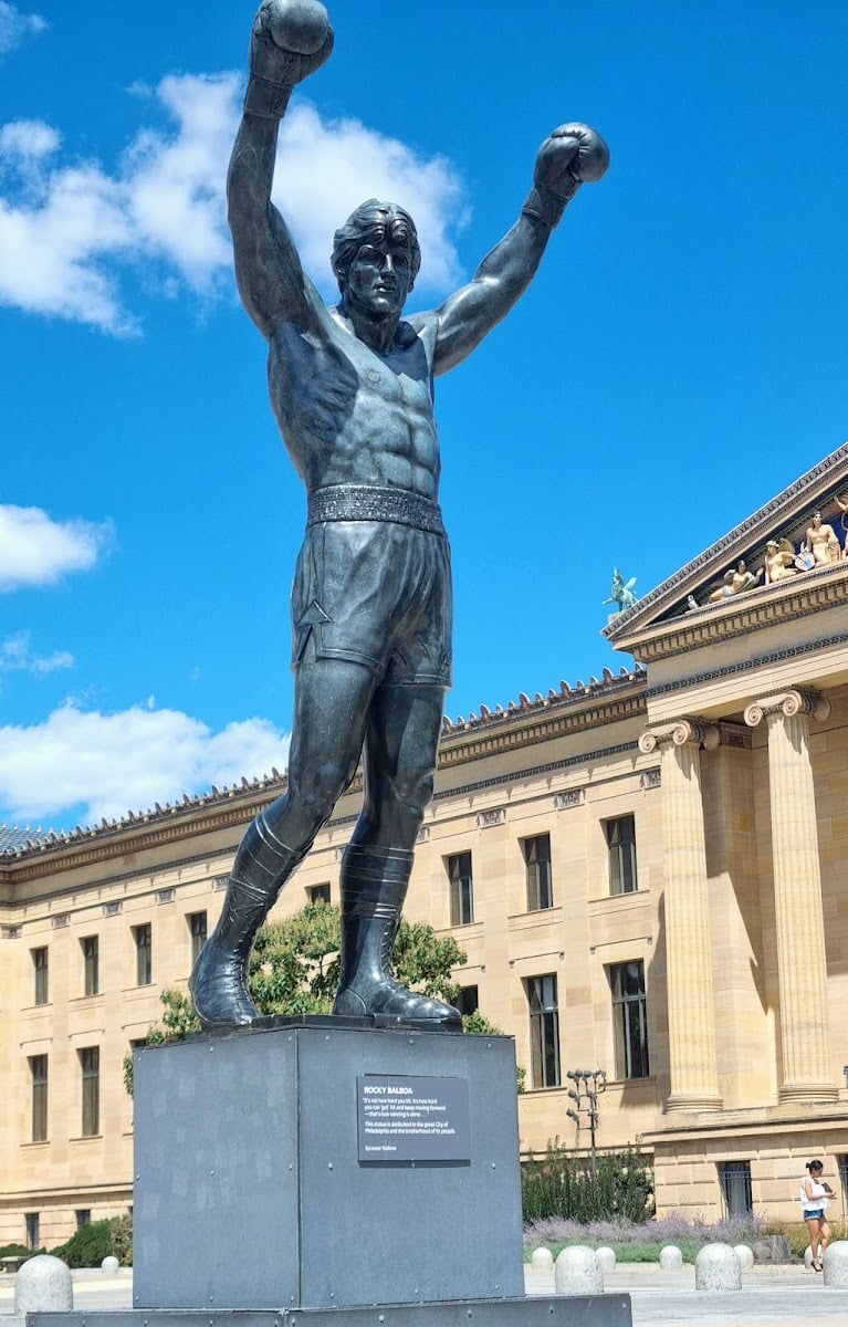 Rocky Statue