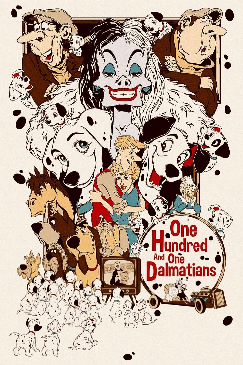 One Hundred and One Dalmatians - Wolfgang Reitherman · 1961