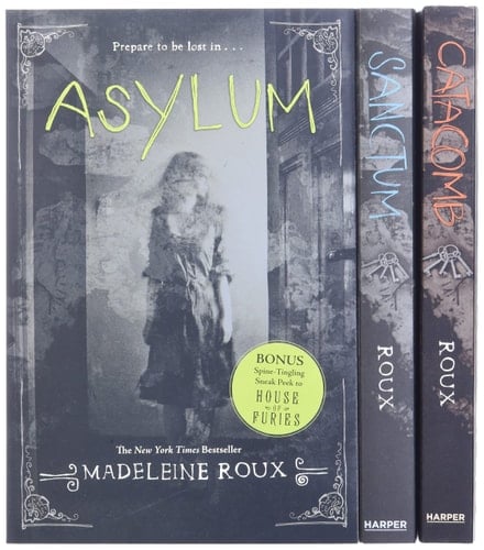 Asylum 3-Book Box Set: Asylum, Sanctum, Catacomb - Madeleine Roux • 2016