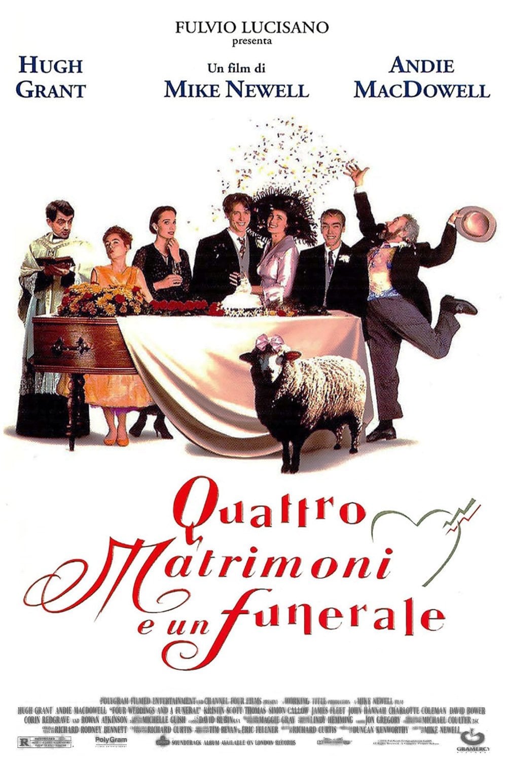 Four Weddings and a Funeral - Mike Newell · 1994