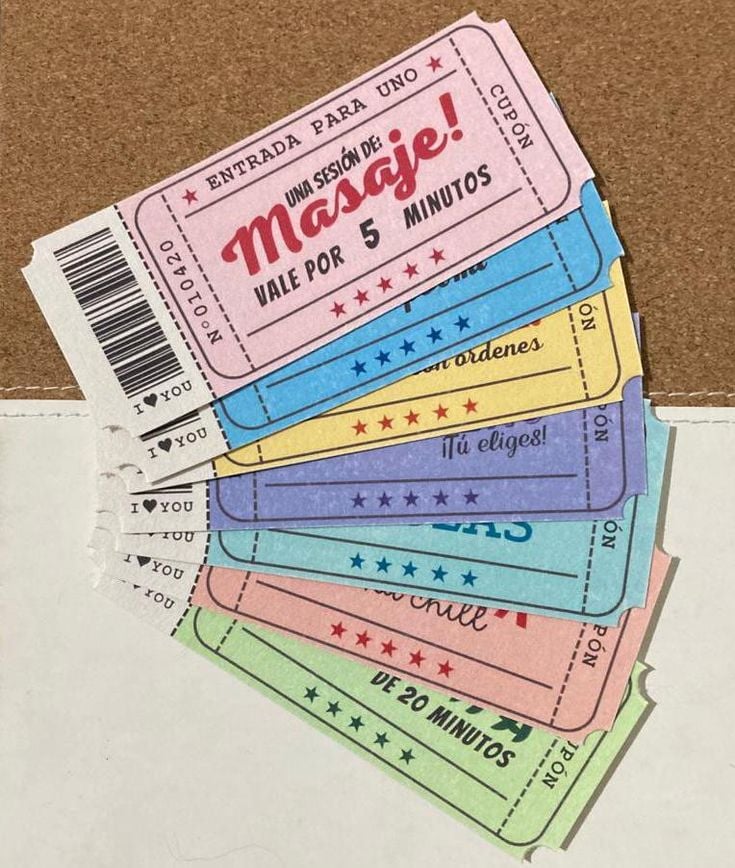 Love Coupons - Cupones de amor
