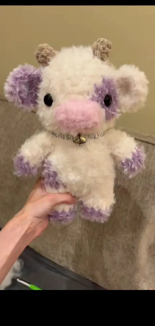 peluche vaquita peludita