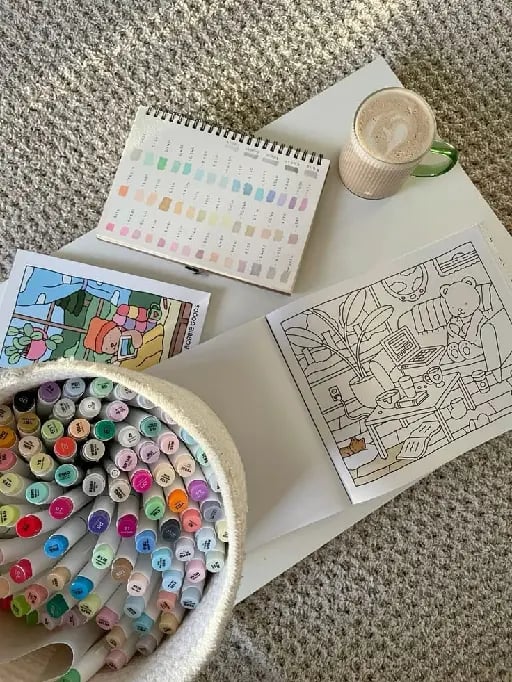 pintar dibujos