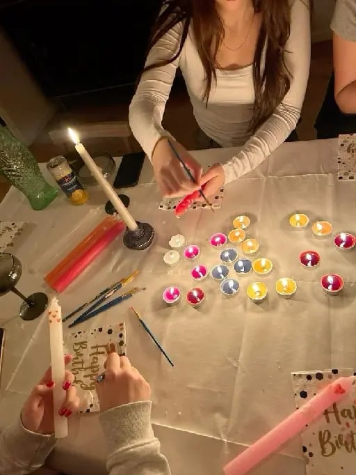 Pintar velas