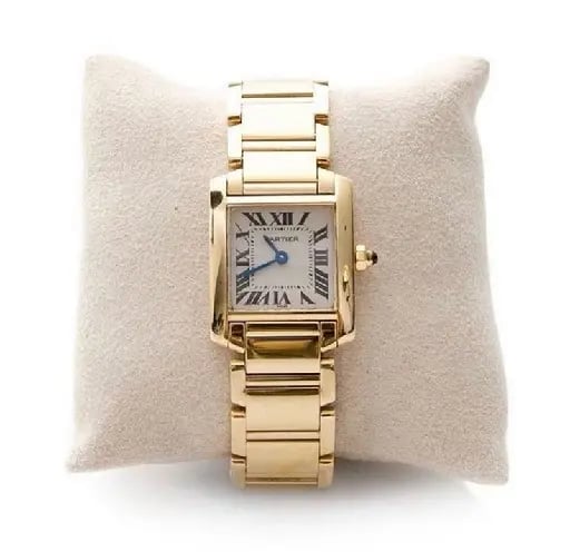 Reloj dorado