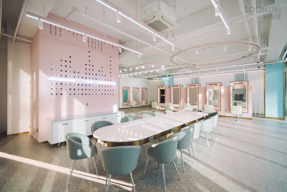 Soonsiki Romantique hongdae hair salon 순시키헤어 로맨틱점