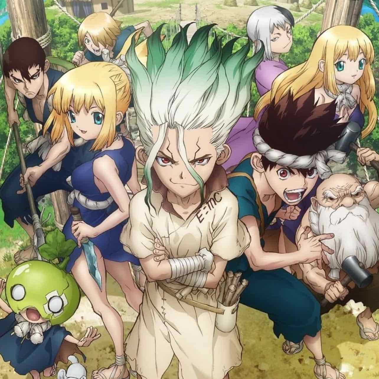 Dr.STONE - Comedy, Adventure, Sci-Fi