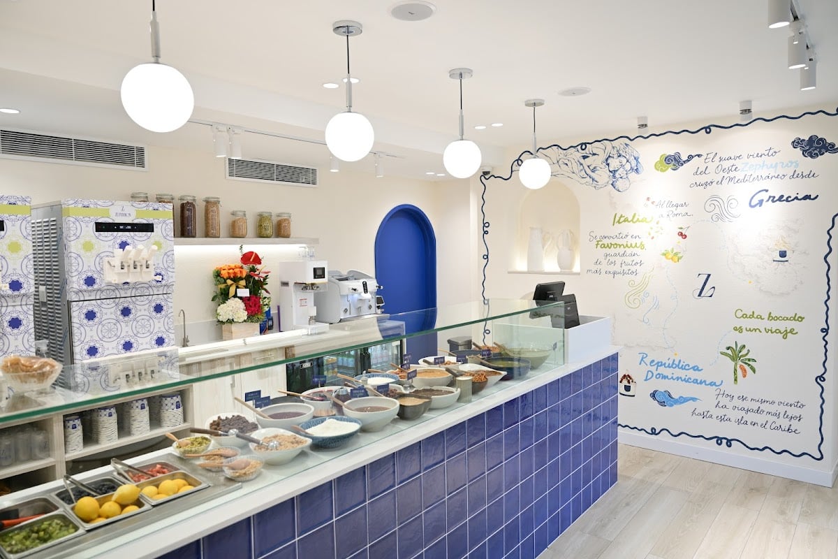 Zephyros Greek Frozen Yogurt Serralles