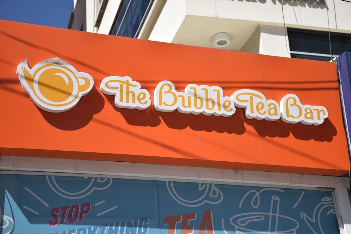 the bubble tea bar